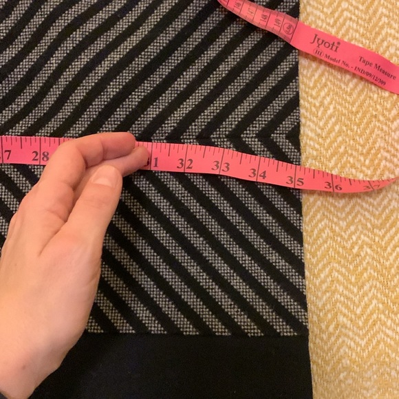 J Crew Petite Striped Tweed Sheath Dress Size 10p - Picture 4 of 7